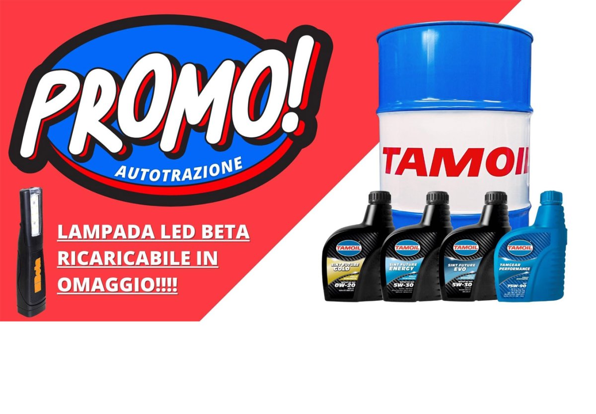 Promo autotrazione olio Tamoil Febbraio 2022