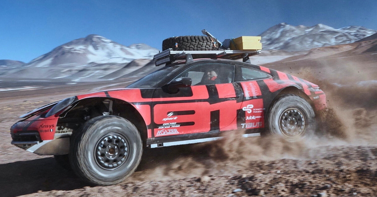 Porsche 911 alla conquista del vulcano Ojos del Salado