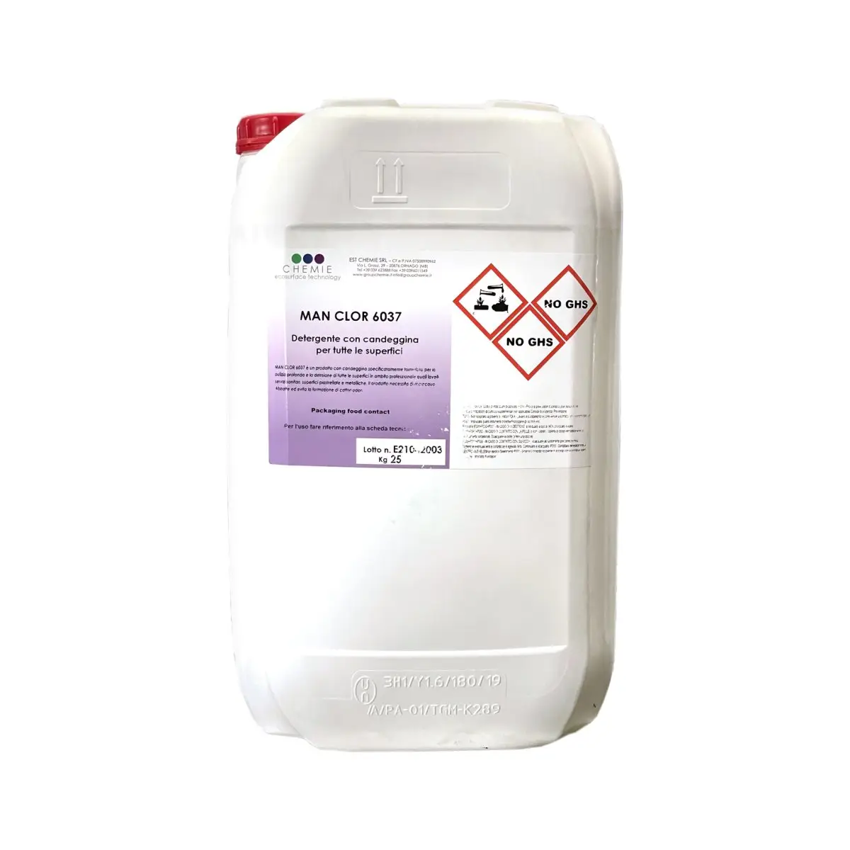 Detergente con candeggina MAN CLOR 6037