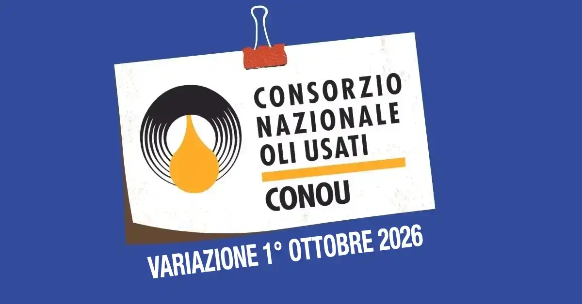 Contributo ambientale CONOU sugli oli lubrificanti